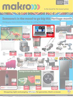 Makro : General Merchandise (15 September - 22 September 2024), page 1