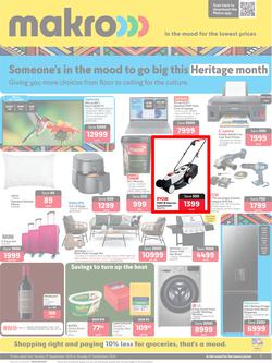 Makro : General Merchandise (15 September - 22 September 2024), page 1