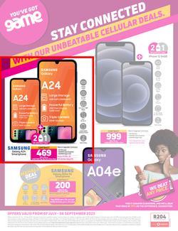 Game Cellular : Vodacom (07 July - 06 September 2023), page 1