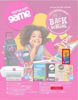 Game : It's Back To School (15 December 2020 - 28 February 2021), page 1