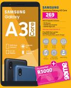 Samsung Galaxy A3 Core-On 1GB Red Top Up Core More Data (24 Months)