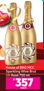 House Of BNG MCC Sparkling Wine Brut Or Rose-750ml Each