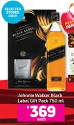 Johnnie Walker Black Label Gift Pack-750ml Each