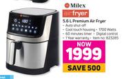 Milex 5.6L Premium Air Fryer