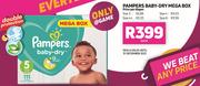 Pampers Baby-Dry Mega Box-Each