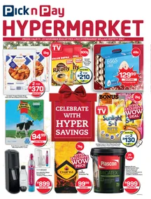 Pick n Pay Hypermarket Eastern Cape : Christmas Specials (11 November - 27 November 2024)