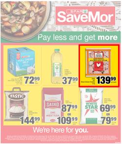 SPAR SAVEMOR EASTERN CAPE : Pay Less And Get More (25 August - 6 September 2020), page 1
