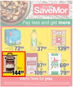 SPAR SAVEMOR EASTERN CAPE : Pay Less And Get More (25 August - 6 September 2020), page 1