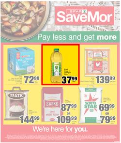 SPAR SAVEMOR EASTERN CAPE : Pay Less And Get More (25 August - 6 September 2020), page 1