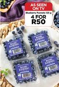 Blueberry Punnets-For 4 x 125g