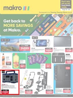 Makro : Get Back To More Savings At Makro (25 January - 04 February 2024), page 1