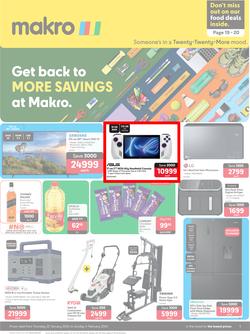 Makro : Get Back To More Savings At Makro (25 January - 04 February 2024), page 1