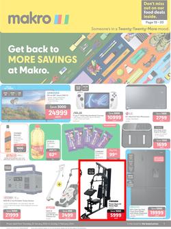 Makro : Get Back To More Savings At Makro (25 January - 04 February 2024), page 1