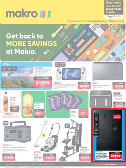 Makro : Get Back To More Savings At Makro (25 January - 04 February 2024), page 1