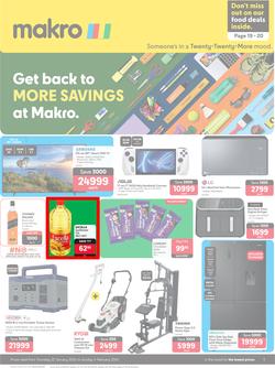 Makro : Get Back To More Savings At Makro (25 January - 04 February 2024), page 1