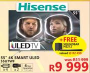 Hisense 55" 4K Smart ULED 55U7WF