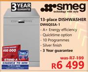 Smeg 13 Place Dishwasher DW6QSSA-1