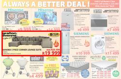 Tafelberg Furnishers Western Cape : Always A Better Deal! (01 June - 06 June 2021), page 1