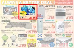 Tafelberg Furnishers Western Cape : Always A Better Deal! (01 June - 06 June 2021), page 1