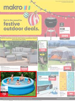 Makro : Festive Outdoor Deals (27 November - 10 December 2023), page 1