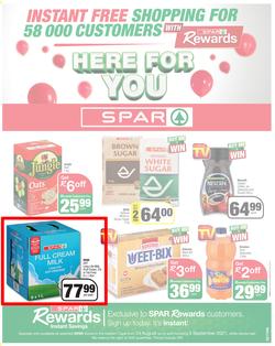 SPAR EASTERN CAPE : Here For You (24 August - 5 September 2021) Valid in Acres, Algoa Park, Aliwal North, Aspen, Burgersdorp. Cambridge, Camdeboo, Cradock, Crossways, Dagbreek, Fig tree, Fleet, page 1
