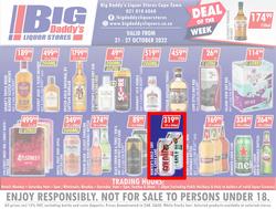 Big Daddy Liquor Stores : Specials (21 October - 27 October 2022), page 1
