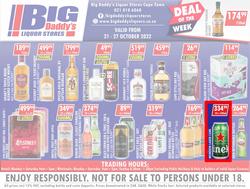 Big Daddy Liquor Stores : Specials (21 October - 27 October 2022), page 1