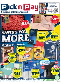 Pick n Pay Eastern Cape : Specials (08 February - 21 February 2024)