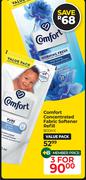 Comfort Concentrated Fabric Softener-For 3 x 800ml