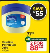 Vaseline Petroleum Jelly-For 2 x 450ml