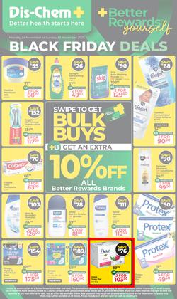 Dis-Chem : Black Friday Deals (24 November - 30 November 2025), page 1