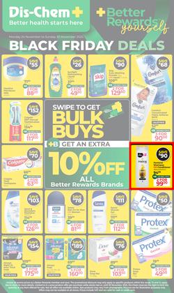 Dis-Chem : Black Friday Deals (24 November - 30 November 2025), page 1