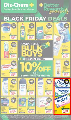 Dis-Chem : Black Friday Deals (24 November - 30 November 2025), page 1
