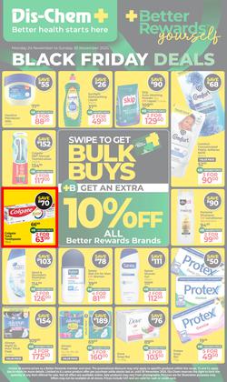 Dis-Chem : Black Friday Deals (24 November - 30 November 2025), page 1