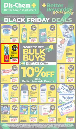 Dis-Chem : Black Friday Deals (24 November - 30 November 2025), page 1