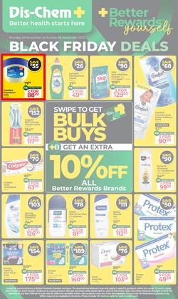 Dis-Chem : Black Friday Deals (24 November - 30 November 2025), page 1