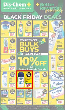 Dis-Chem : Black Friday Deals (24 November - 30 November 2025), page 1