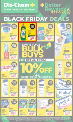 Dis-Chem : Black Friday Deals (24 November - 30 November 2025), page 1