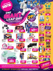 Game Namibia Specials | April 2024 Latest Catalogues | Guzzle - Windhoek