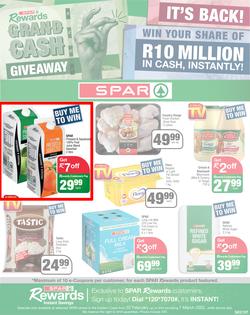SPAR EASTERN CAPE : Grand Cash Giveaway (22 February - 07 March 2022) | Valid In Acres, Algoa Park, Algoa Food, Aliwal North, Aspen, Burgersdorp, Cambridge, Camdeboo, Cradock, De Freitas, Fig Tree, page 1