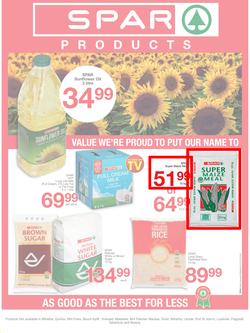 SPAR Eastern Cape (22 Oct - 3 Nov 2019). Only Available at Selected Stores in the Eastern Cape. Excluding Mthatha, page 1