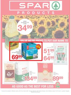 SPAR Eastern Cape (22 Oct - 3 Nov 2019). Only Available at Selected Stores in the Eastern Cape. Excluding Mthatha, page 1
