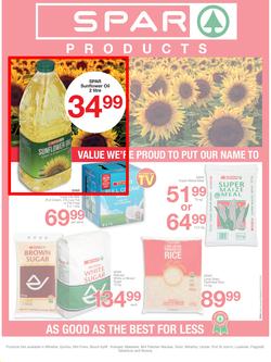 SPAR Eastern Cape (22 Oct - 3 Nov 2019). Only Available at Selected Stores in the Eastern Cape. Excluding Mthatha, page 1