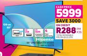 Hisense 55" UHD Smart TV 55A6H