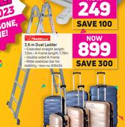 Trade Quip 3.6m Dual Ladder