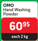 Omo Hand Washing Powder-2Kg Each