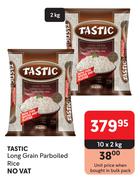 Tastic Long Grain Parboiled Rice-10 x 2Kg