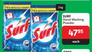 Surf Hand Washing Powder-2Kg Each