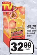 Liqui Fruit 100% Fruit Juice Blend (Assorted)-2Ltr