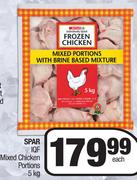 Spar IQF Mixed Chicken Portions-5kg